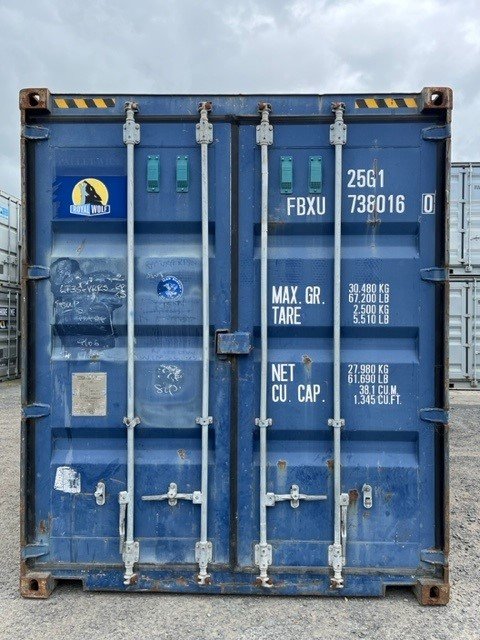 20ft High Cube Pallet Wide Container - New Plymouth FBXU7380160